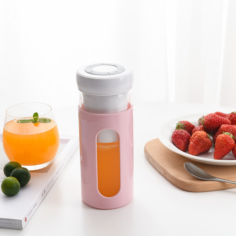 Factory Huotong Portable Juicer Small Household Juicing Cup Mini Electric Fruit Juicer Freshly Squeezed Gift Customization