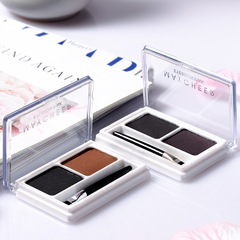 Meixier two-color eyebrow powder, dyed eyebrow powder and eyebrow cream, waterproof and sweat-proof, easy to color 324