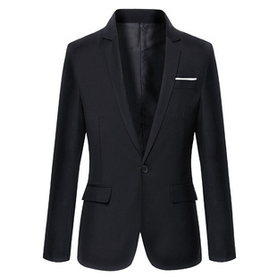 Suit Men's Casual Korean Style Slim-fit Single Top Young Handsome Small Suit Student Suit All-match Jacket