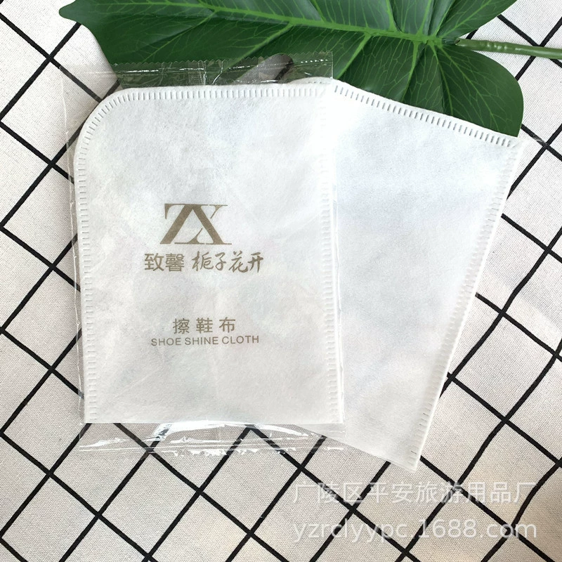 Одноразовая ткань для полировки обуви в отеле, ткань для полировки обуви, ткань для полировки обуви B & B, расходные материалы для гостевой комнаты, прямые продажи с фабрики