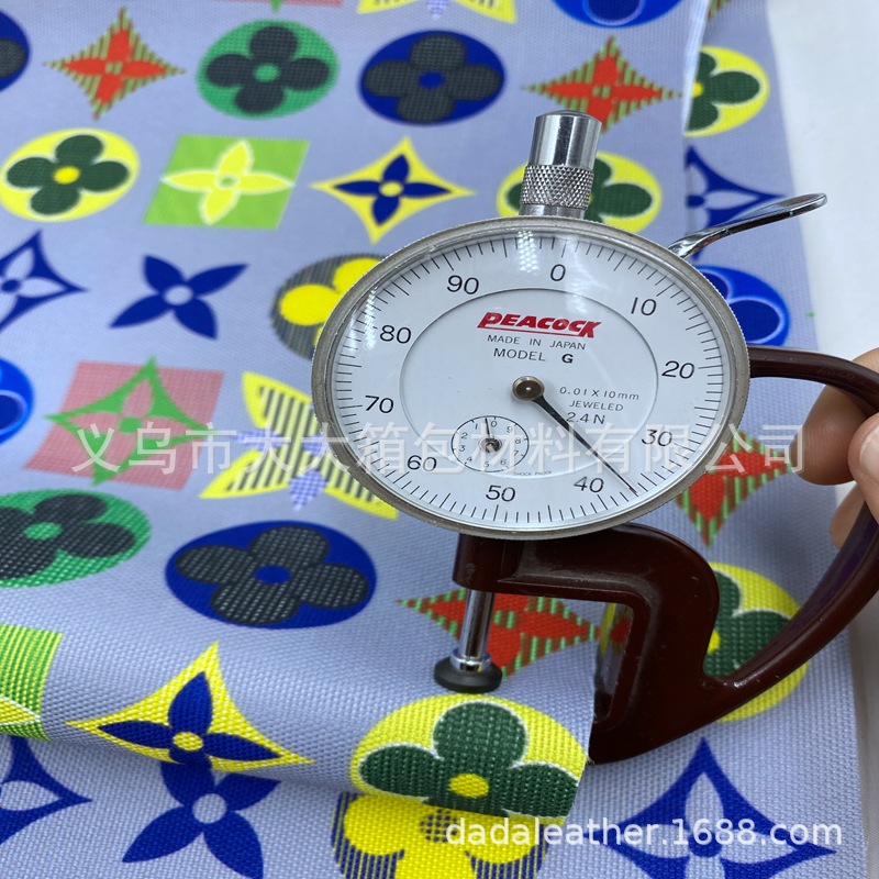 600DPU digital printing, eco-friendly PU Oxford fabric digital printing, custom processing, one-stop service for sample submission detail image 4