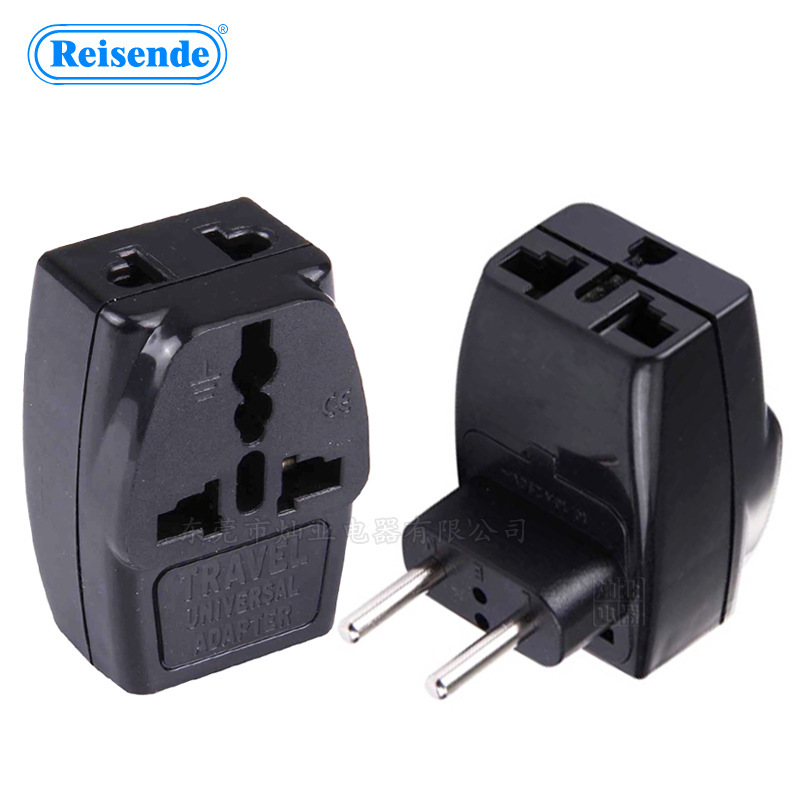 European standard to Universal panel WDS-9C travel adapter European converter embedded European plug