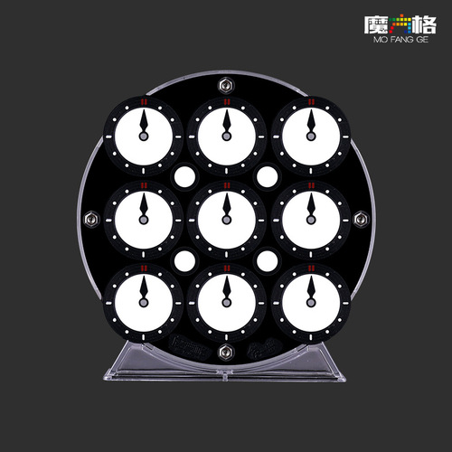 Qiyi's legendary magic watch Magic A racing full magnetic positioning professional competition Rubik's cube MAGIC CLOCK children's toy
