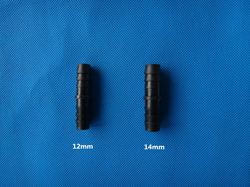 Прямопроходной шланг равного диаметра 12 мм, прямопроходной соединитель, соединитель шланга, 14 мм, пластиковая прямопроходная пагода, прямопроходная пагода