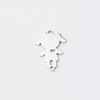 Pendant stainless steel for boys and girls engraved, accessory for beloved, mirror effect, 19mm