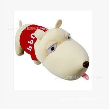 Perro de boca larga bolsa de carbón de bambú bolsa de coche desodorante de carbón activado coche de carbón de bambú decoración de carbón de bambú perro negro y rojo image 2
