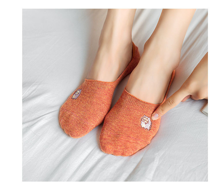 2020年春夏季新款浅口隐形船袜女卡通刺绣学院风短袜_14.