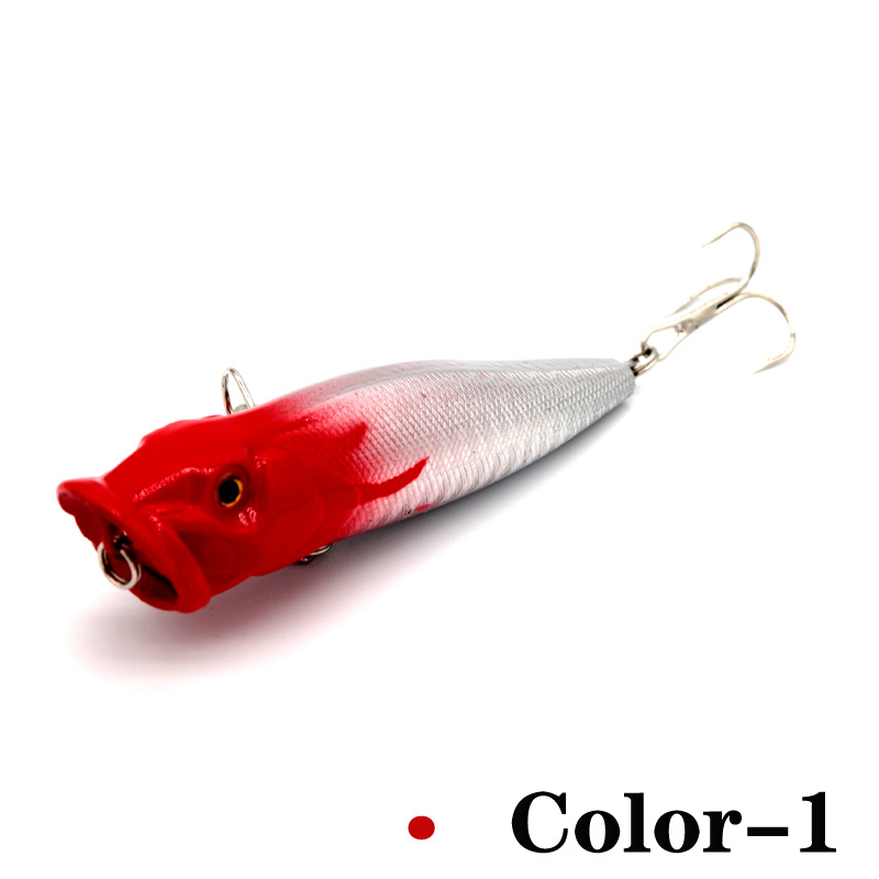 Small Popper Fishing Lures 40mm 2.3g Hard Plastic Baits Fresh Water Bass Swimbait Tackle Gear