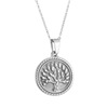 Retro necklace stainless steel, pendant, European style