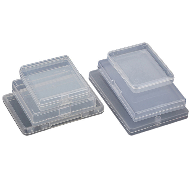 塑料盒有盖PP透明小塑料盒子长方形注塑盒零件盒小包装盒工厂现货|ms