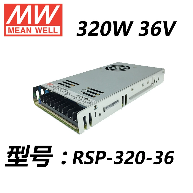 RSP-320-36 320Вт одноцветный выход PFC тонкий источник питания переменного тока Mingwei