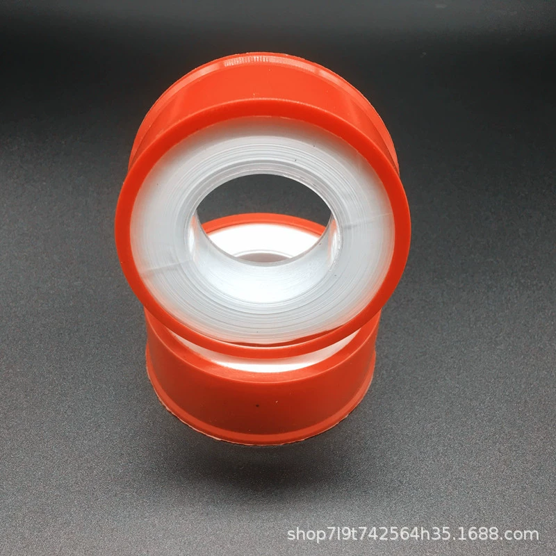 20 м красное сырье рукава с уплотнительной лентой из ПТФЭ сантехника аксессуары для установки ванной комнаты НЕОБРАБОТАННАЯ лента