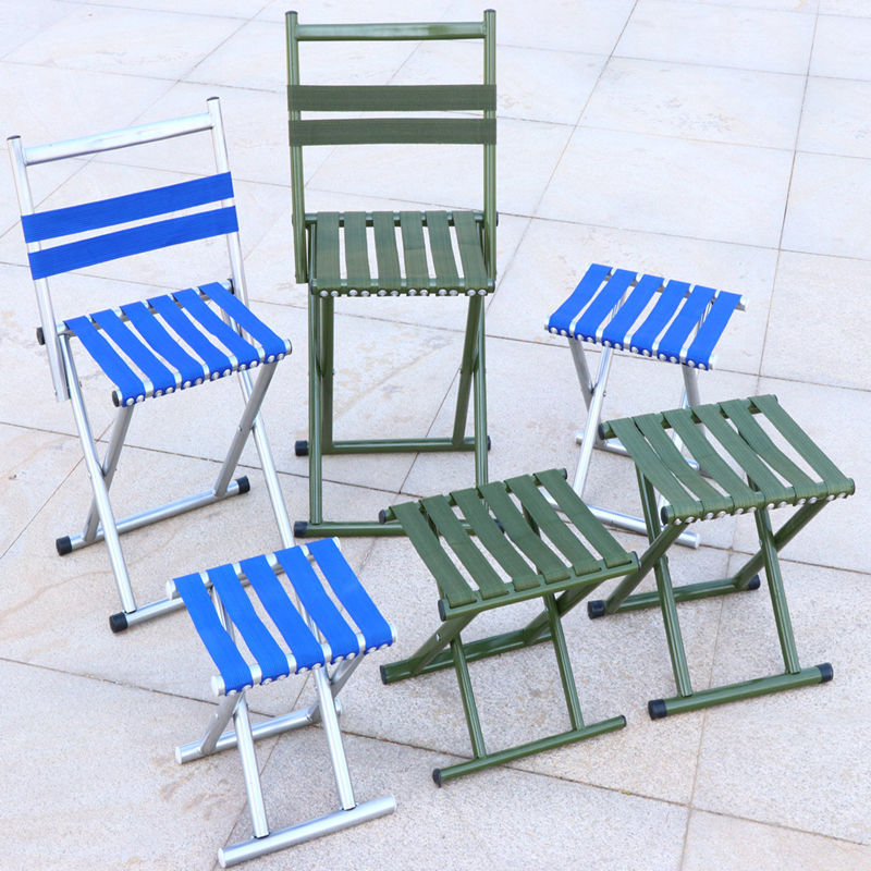 马扎子便携式折叠钓鱼凳家用户外火车成人地摊靠背椅子儿童凳批发