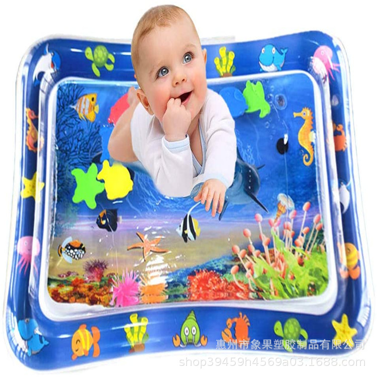 婴儿拍拍水垫婴儿辅助型充气玩具拍拍水垫冰垫婴儿水上漂浮垫