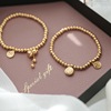 Fashionable birthday charm, brand women's bracelet, does not fade