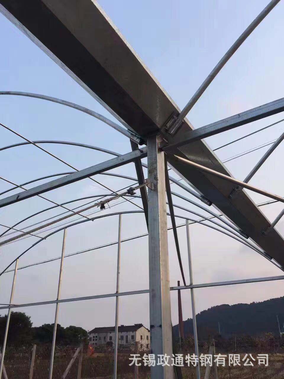 安徽宣城厂家直供 温室大棚热销 热镀锌一级品及配件全套养殖大棚
