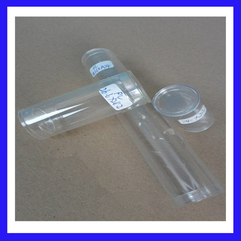 厂家直销五金件配件包装管PVC透明管电力管可封底管 环保食品级