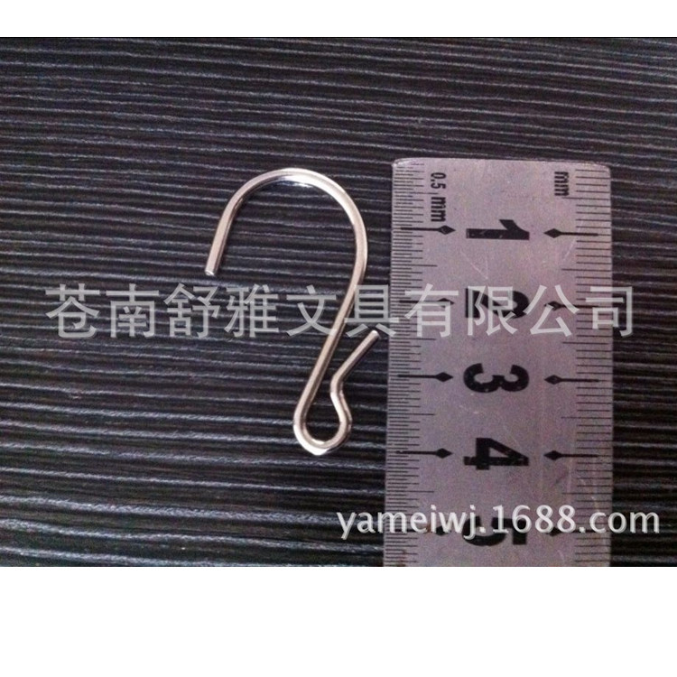 厂家直销不锈钢金属电镀锌镍S钩飞字型铁钩|ms