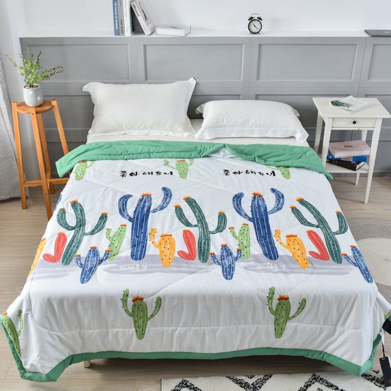 新品夏季爆款夏凉被团购礼品被子空调被水洗棉夏被批发送包装|ms