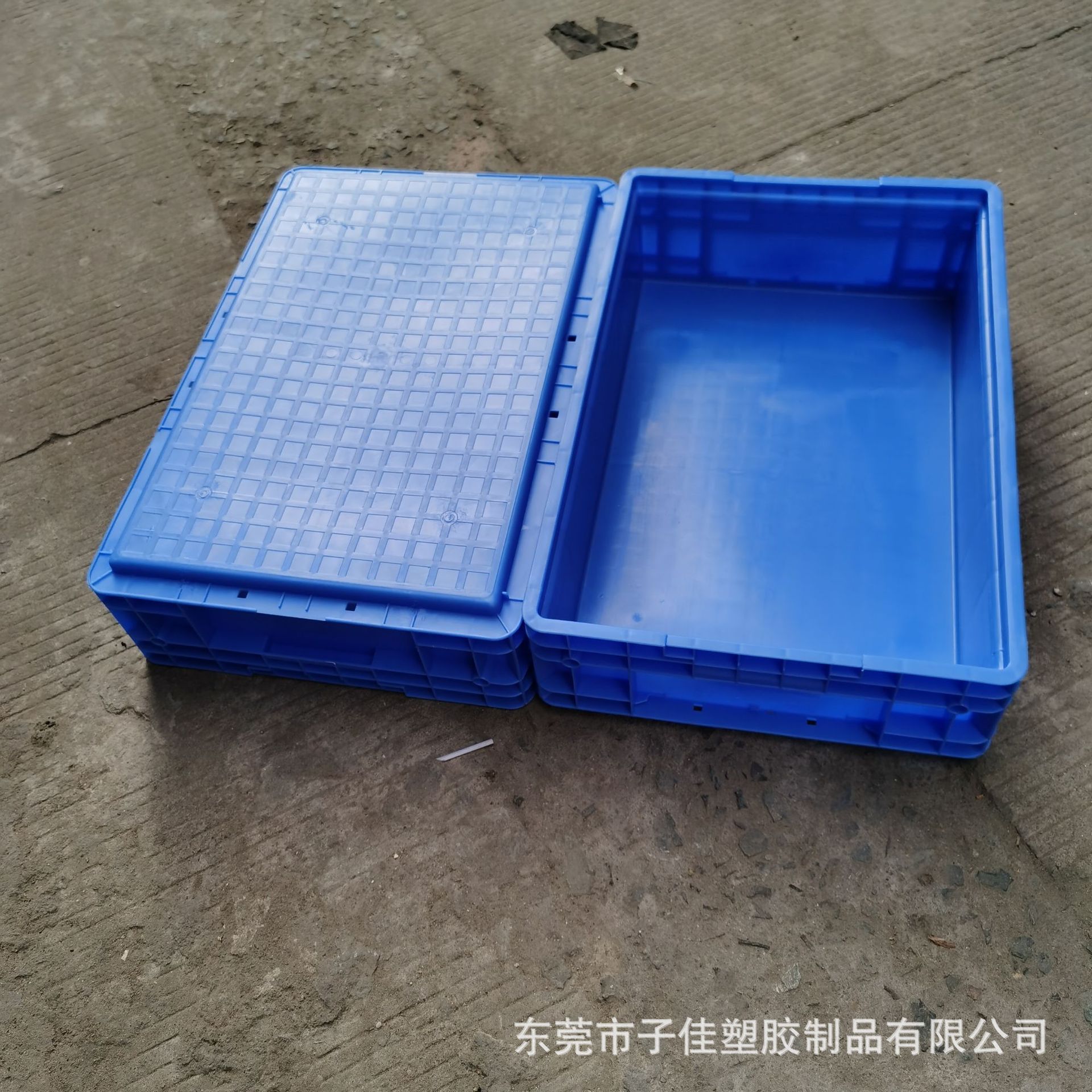 【生产厂家】现货供应600*400*175mm圆角箱 塑料eu周转箱批发