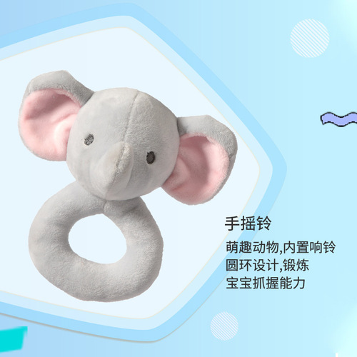 Baby Toys 0-1 Year Rattles Baby Baby Babbler Grabber Baby Soothing Newborn Toys Hand Rattles