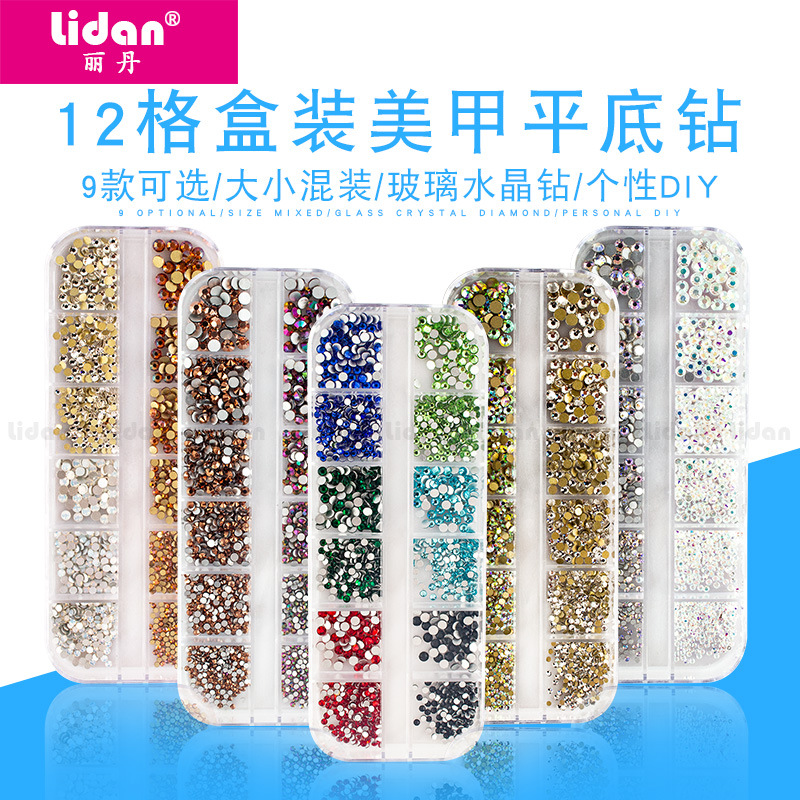 Cross-border manicure diamond jewelry wh...