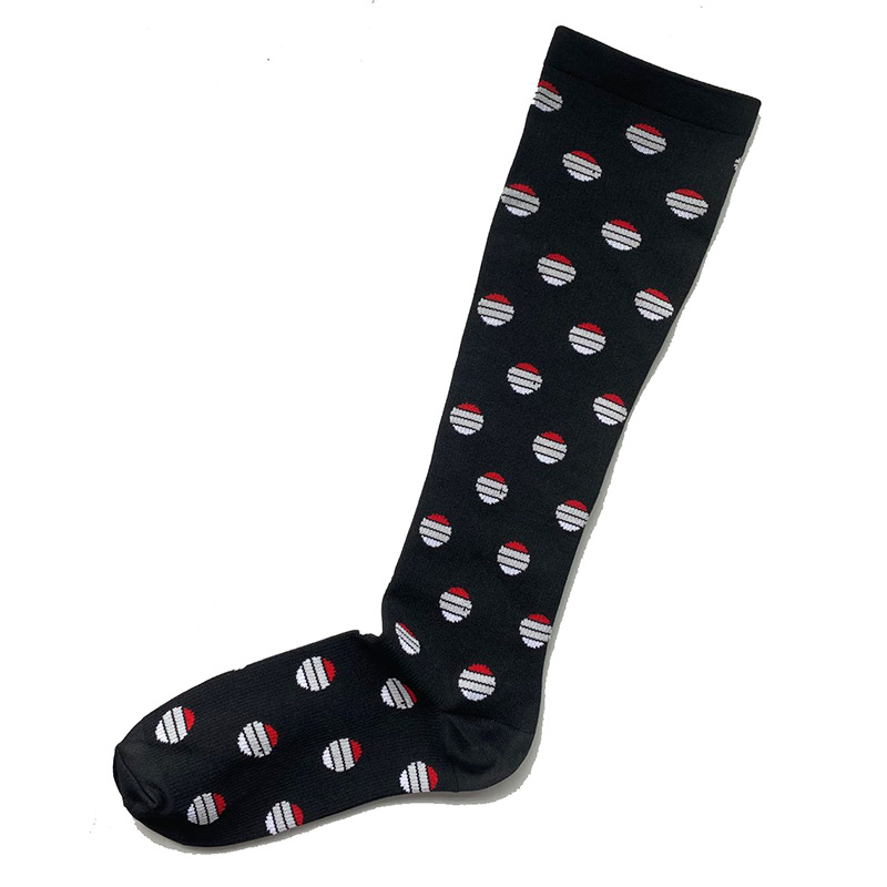 Unisexe Des Sports Géométrique Fibre D'acétate Nylon Crew Socks Une Paire display picture 13