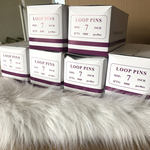 Hand-pierced needle buckle, plastic needle, tag buckle, tag, rope, plastic tag line, clothing accessories, 5000 pieces