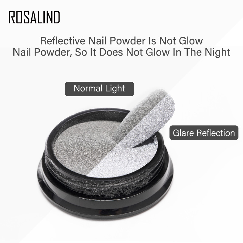 小红书同款蹦迪反光粉5g 网红美甲店指甲粉闪粉日光粉美甲小饰品