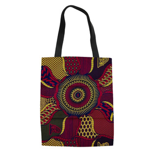 Cross-border canvas casual shoulder bag shopping bag bag manufacturers wholesale new texture dog pattern