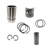 Четыре одинаковых гильзы цилиндра 4100QB-2/поршень/поршневое кольцо/поршневой палец, 4 цилиндра, подходят для двигателя Yunnei Power