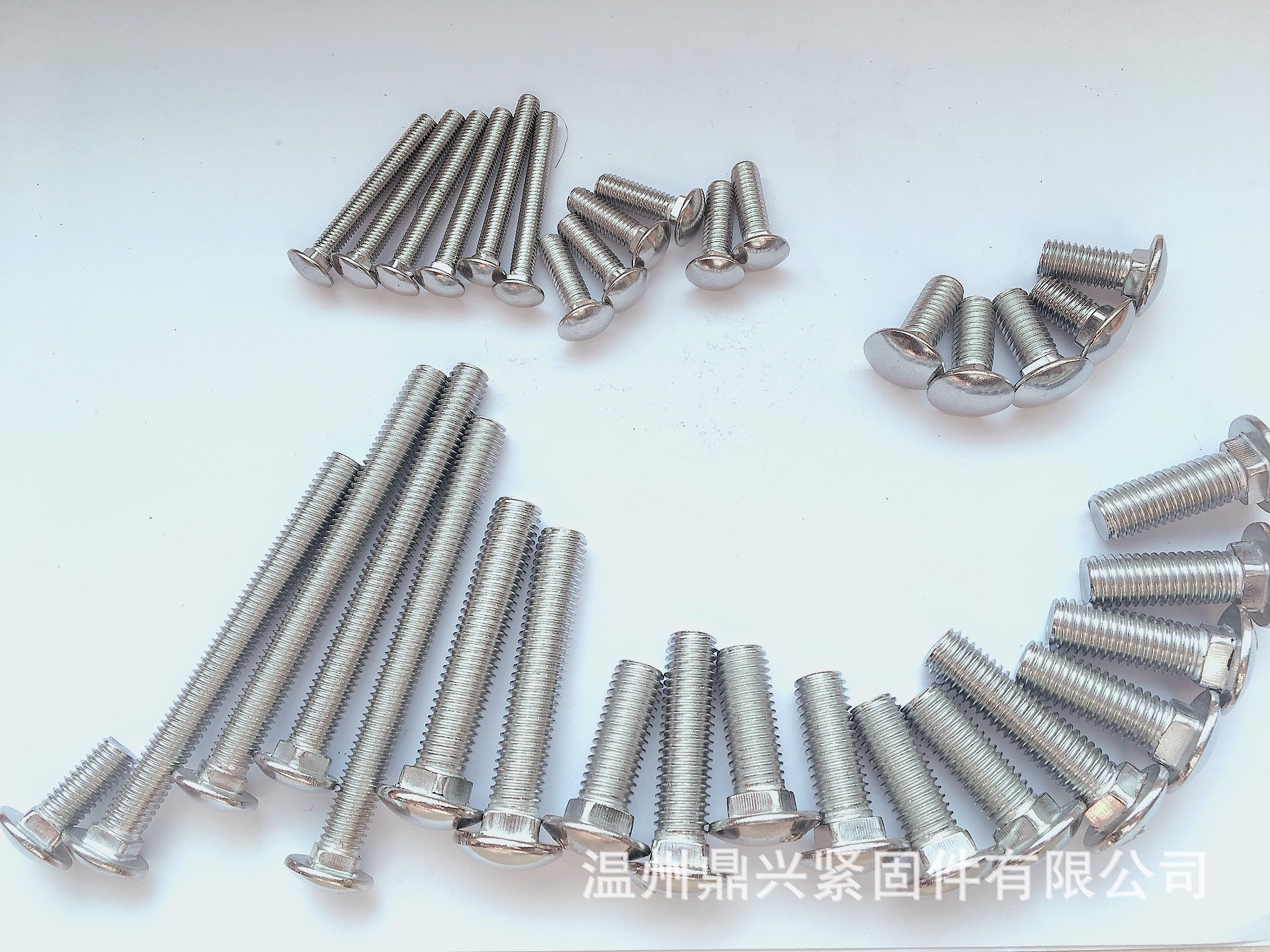 半圆头方颈螺栓 专产桥架配件  马车螺栓 桥架专用螺丝 货架螺丝