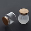 Small glossy transparent handheld tea, travel bag, pack, bottle