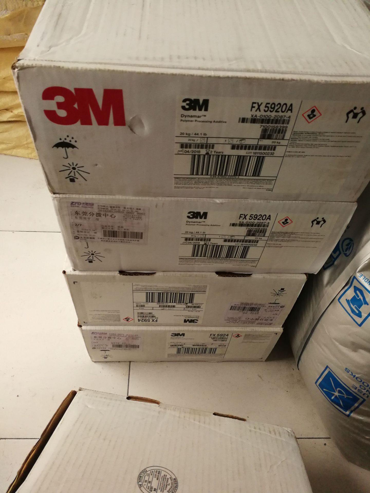 美国3M 聚合物加工助剂 PPA 5914X 吹膜PBT膜挤出  ppa 5914x