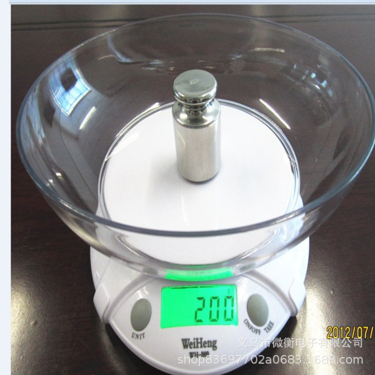 Escala de cocina para materiales medicinales de horneado domésticos 3kg / 0.5g escala de cocina electrónica