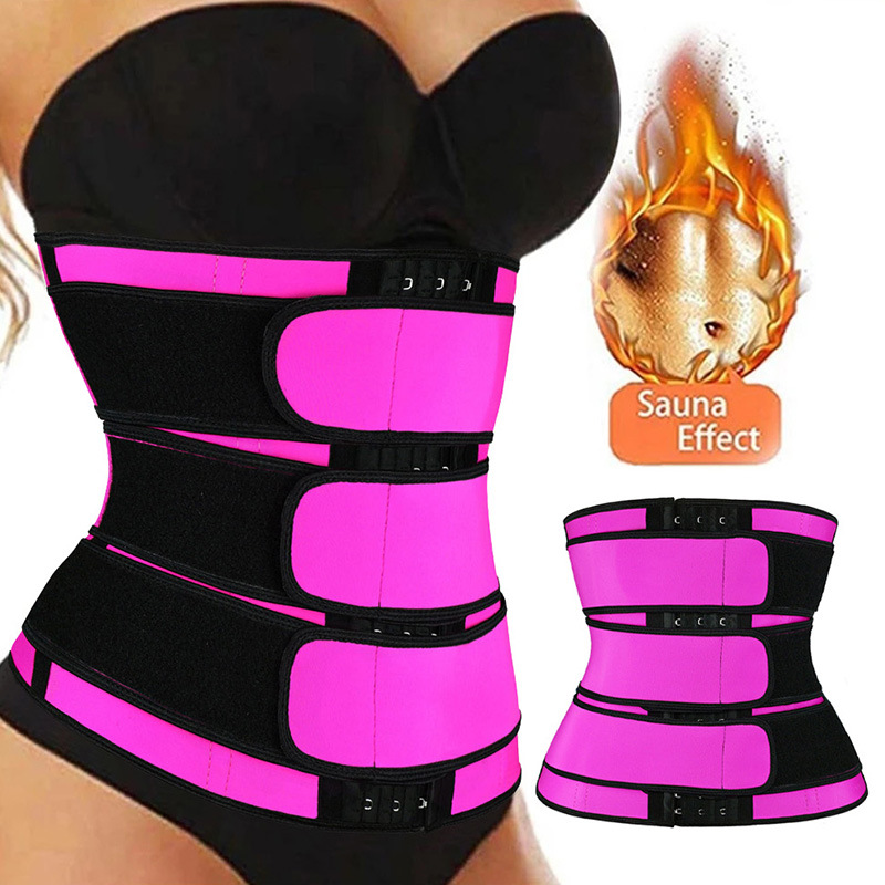 Amazon Venta caliente cuerpo conformación sudor-Romper cinturón fitness cintura soporte cintura sello cinturón postparto vientre conformación ropa cuerpo conformación cinturón