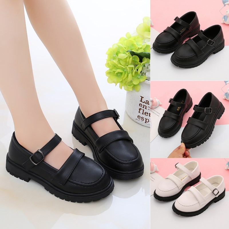 Children's shoes, girls' leather shoes,...