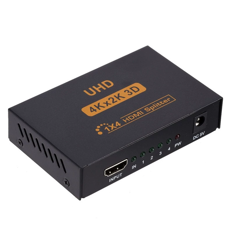HDMI распределитель HDMI1 входов 4 распределителя 1.4 4K 2K HDMI 1x4 распределительное устройство