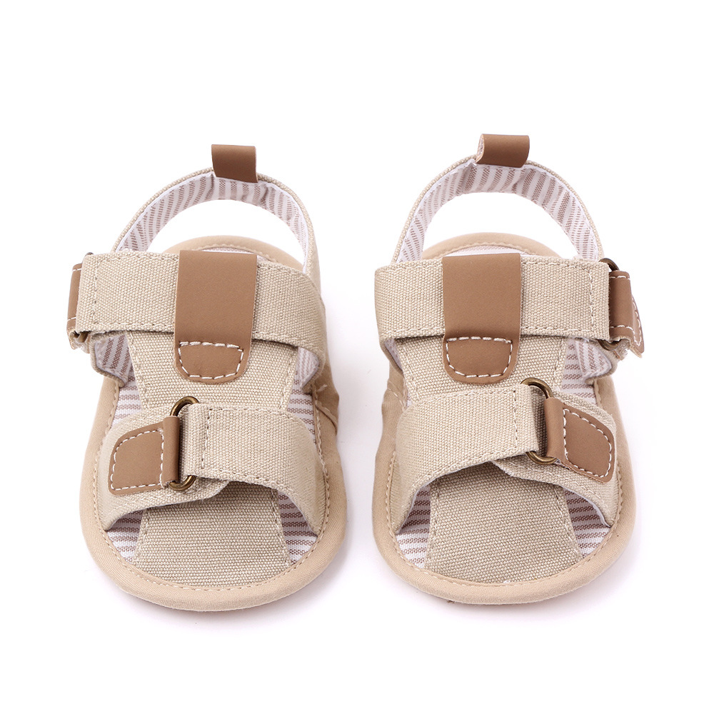 New baby sandals, Velcro baby shoes, soft-soled anti-slip walking shoes, sandals 2439 pic 3