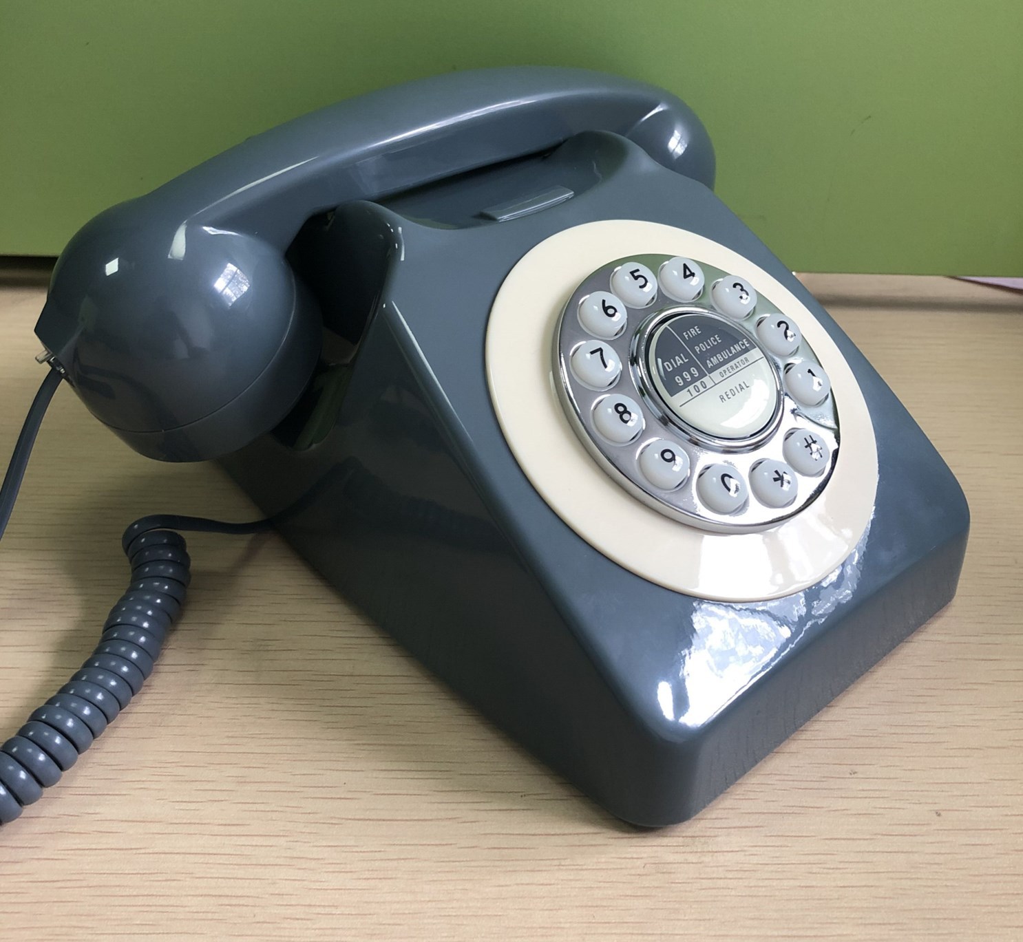 源头厂家复古电话机座机转盘电话按键拨号酒店电话跨境现货美韵声