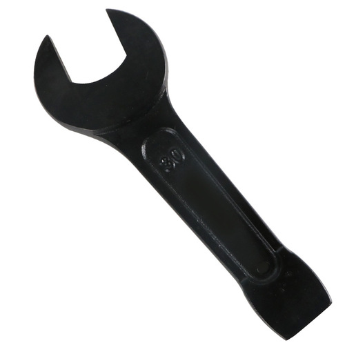 Manufacturer wholesale heavy-duty percussion wrench, plum blossom wrench, single-head straight handle open-end wrench, forged 41 46 65
