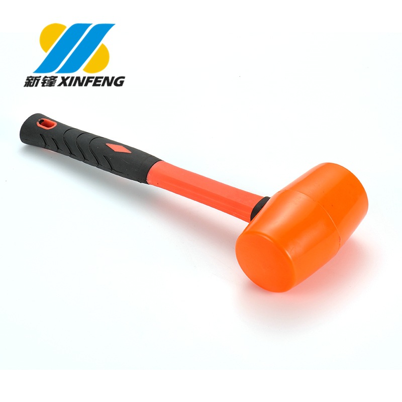 优质橡胶锤PVC锤包塑柄锤子小皮锤