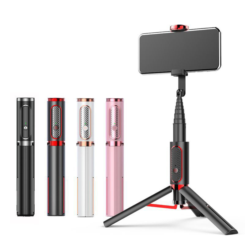 CYKE Bluetooth Selfie Stick Telescopic Stick Integrated Desktop Mobile Phone Live Stand Tripod Aluminum Alloy Mobile Phone Stand