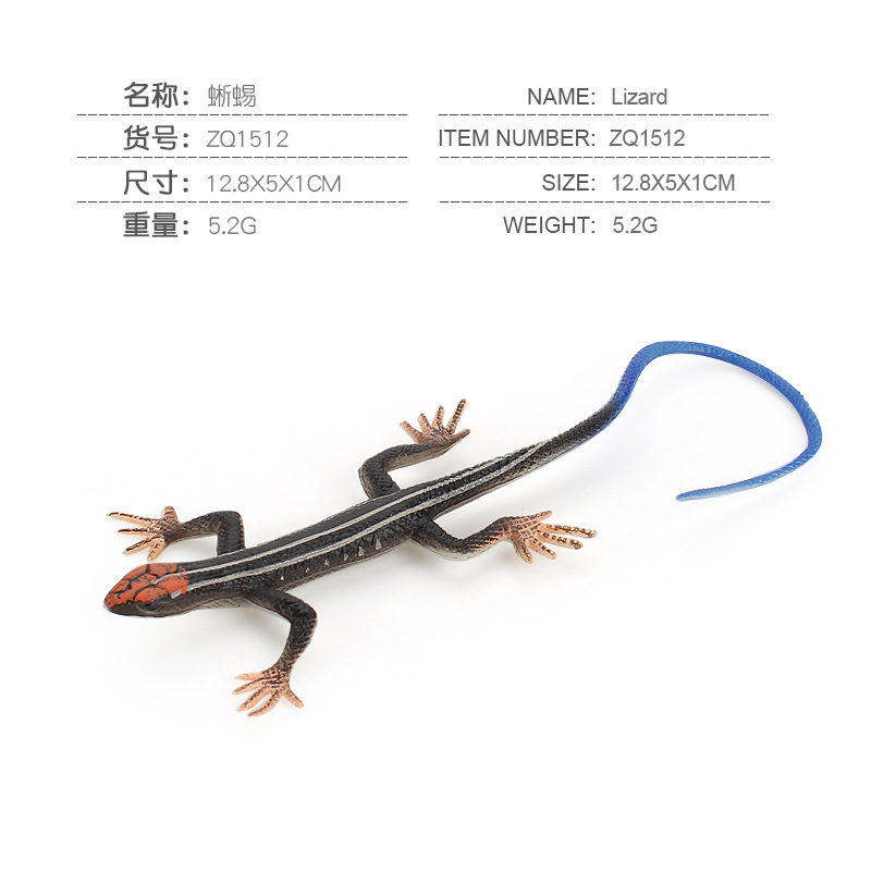 Simulación DE LOS NIÑOS diversión ciencia y educación anfibio lagarto camaleón más traje sólido decoración estática Juguetes