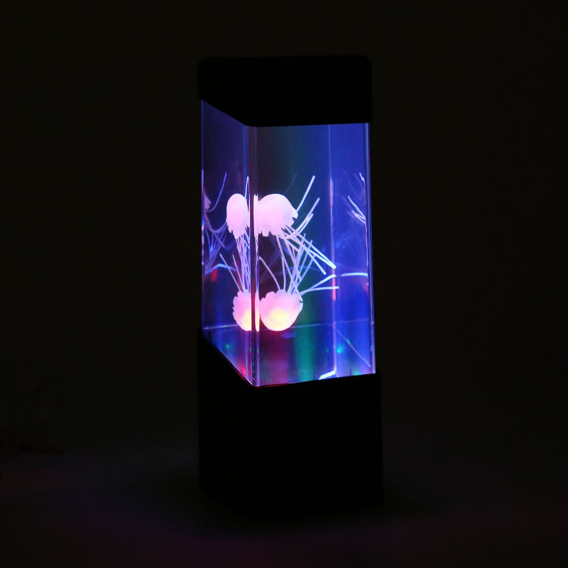 Medusas acuario colorido cambio de color mascota electrónica simulación pecera hogar creativo regalo juguete visualización