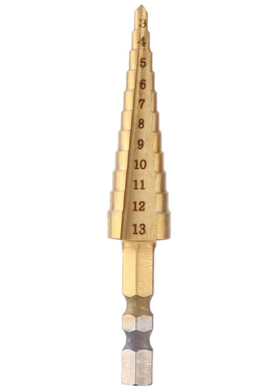 Taladro de pagoda no estándar taladro de escalera de acero de alta velocidad multifuncional especial metal acero inoxidable herramienta eléctrica abridor de agujeros