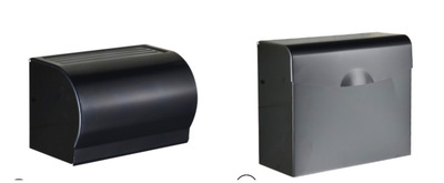 卫生间纸巾盒厕纸盒太空铝纸巾架卷纸浴室手纸盒卫浴防水抽纸方形