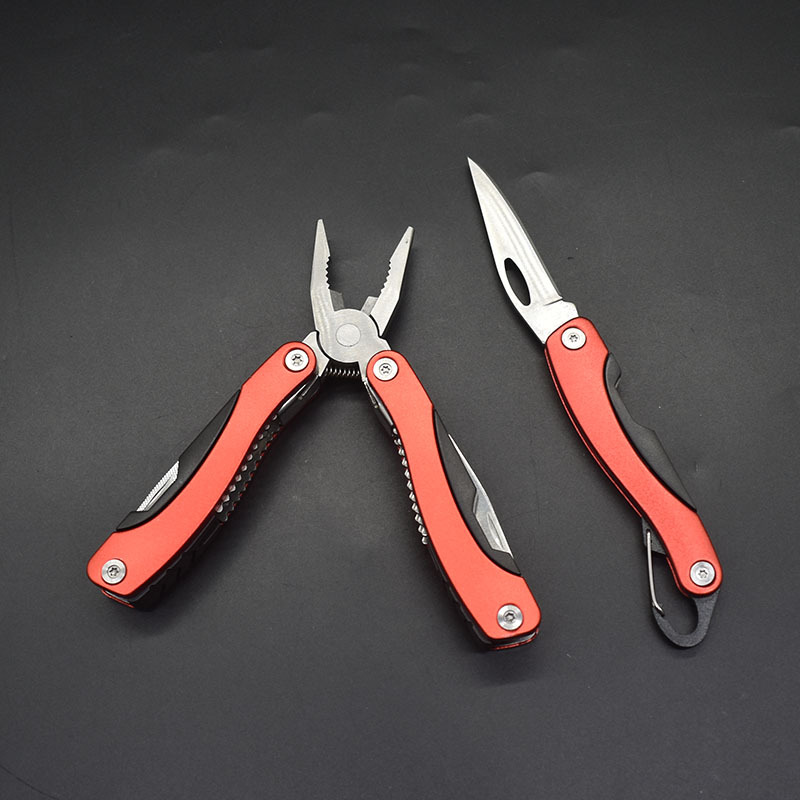 新品多功能钳子EDC户外多用刀工具钳折叠小刀便携折叠组合套装