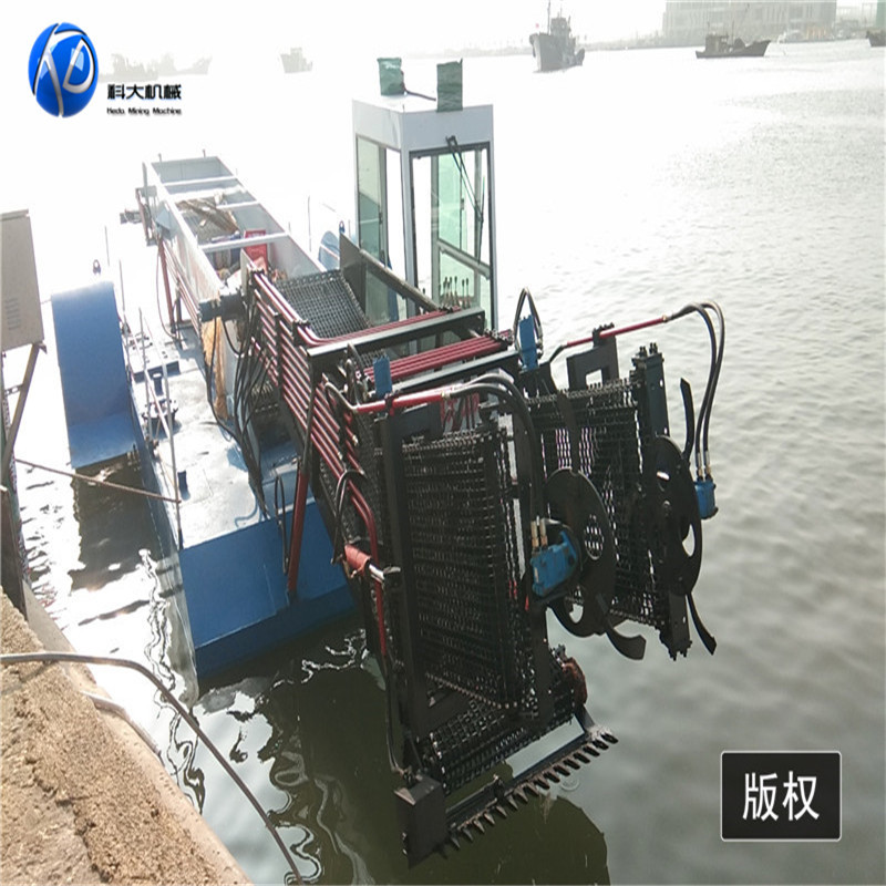 贵州水面垃圾收集船 河道保洁船 水草收割船 垃圾打捞船现货