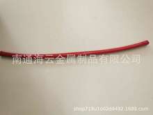 4股镀锌钢丝绳8MM包好塑料10MM  红色